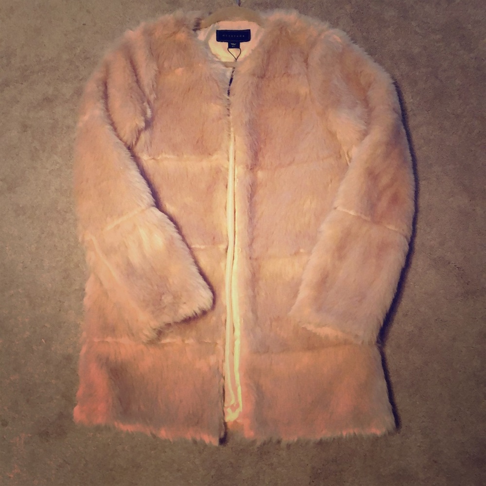 Faux fur fabulous coat